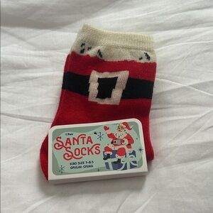 FREE Santa Socks for Kids